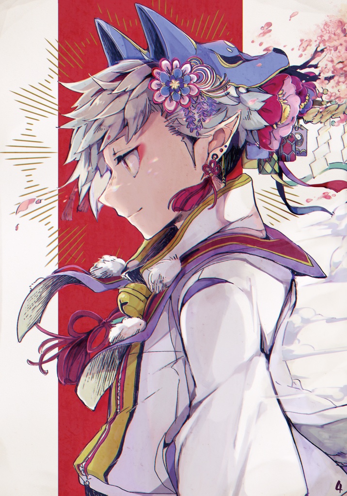 オオカミさんミニイラスト集