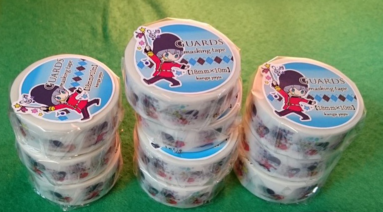 兵隊さんトコトコマスキングテープ