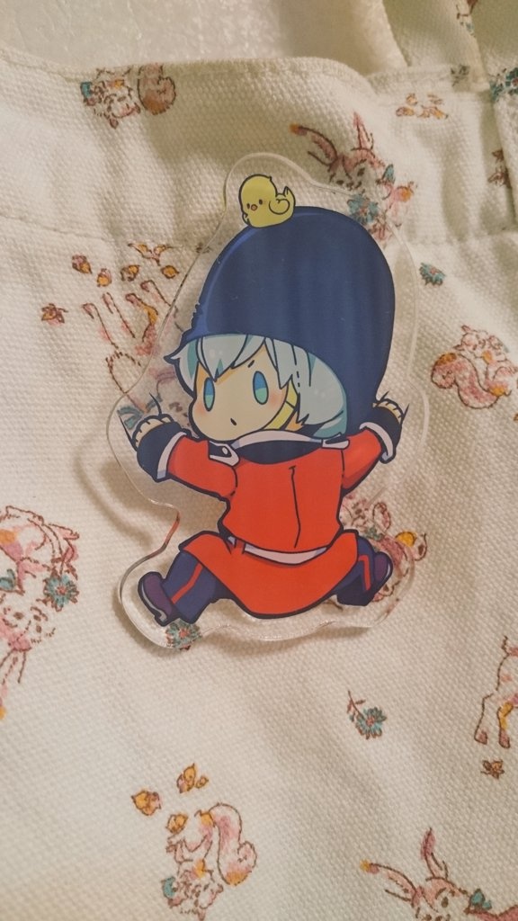 兵隊ちゃんしがみつきバッチ