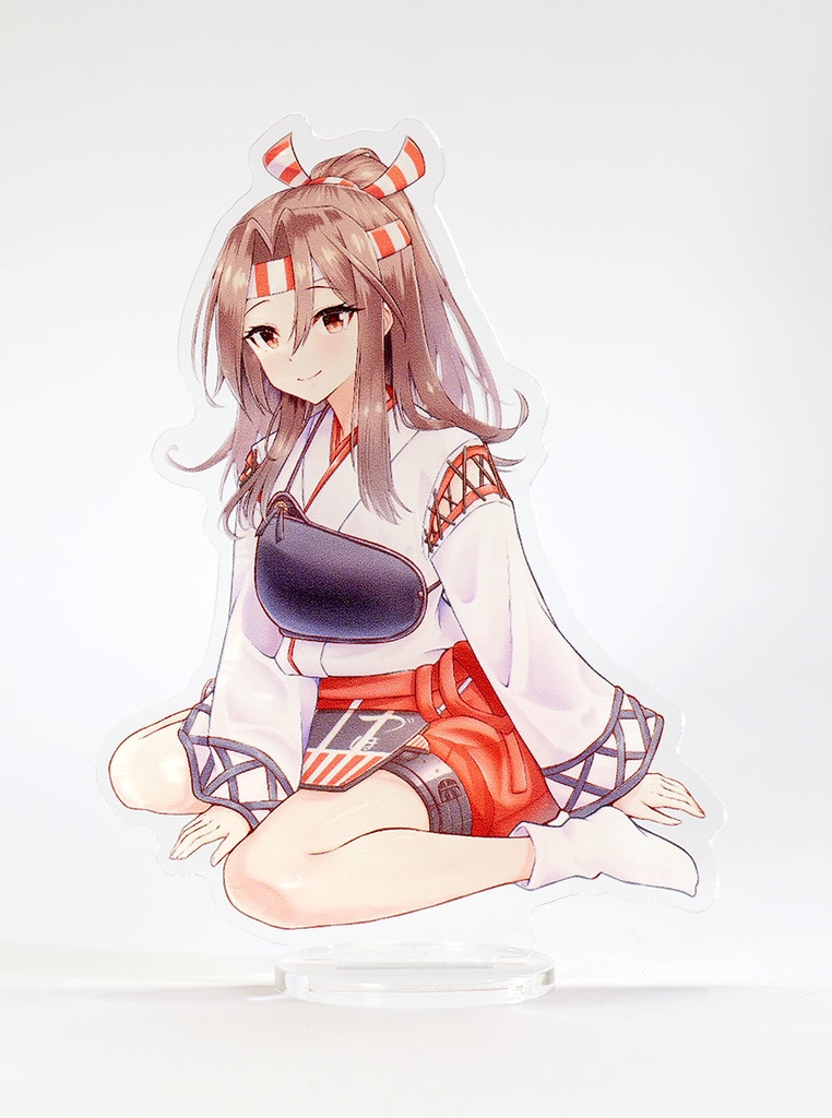 アクスタだよ!全員集合!(瑞鳳・春雨・くちくいきゅう・しろまる)