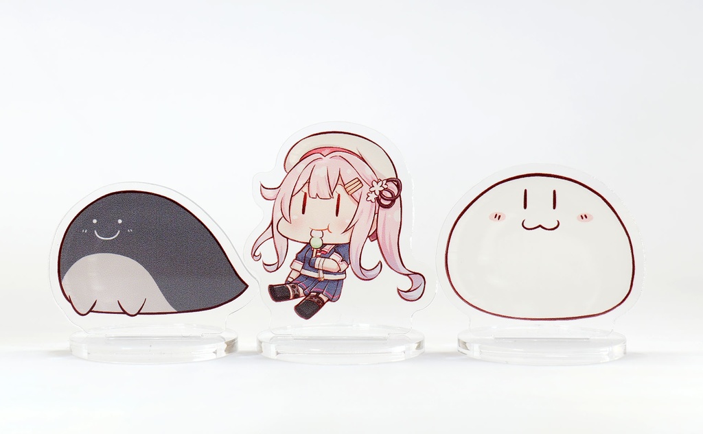 アクスタちっちゃいのセット(春雨・くちくいきゅう・しろまる)