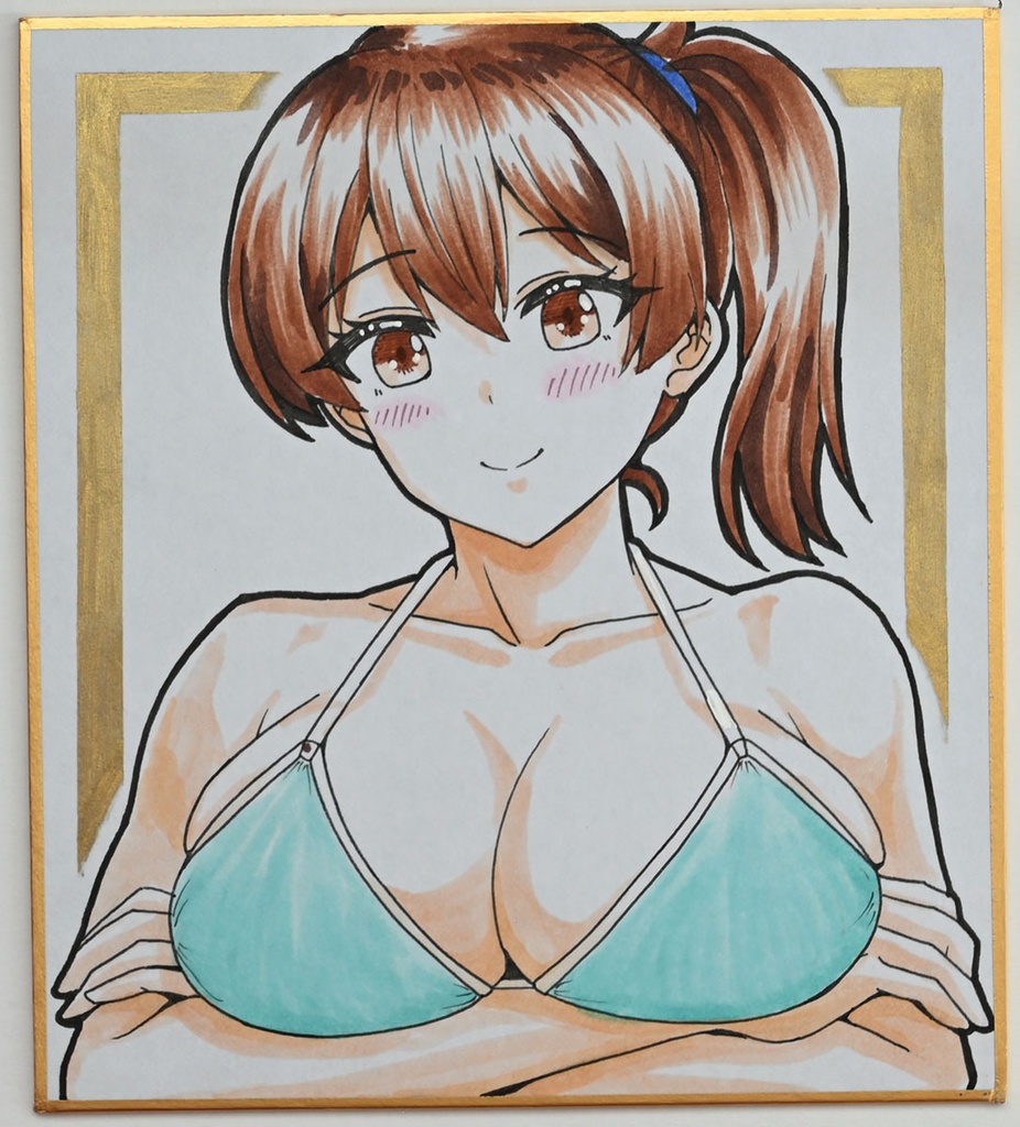 コミケ108艦これ色紙 ミニ色紙13.6cm×12.1cm