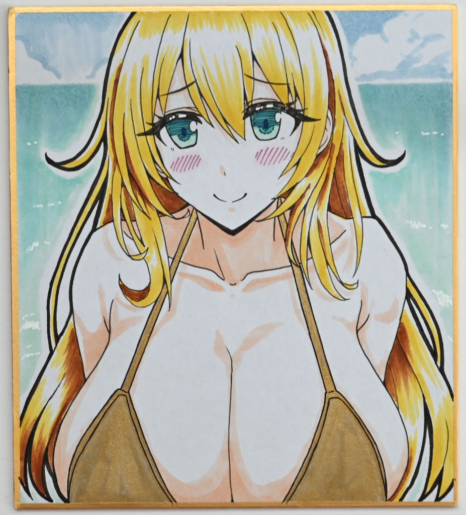 コミケ108艦これ色紙 ミニ色紙13.6cm×12.1cm