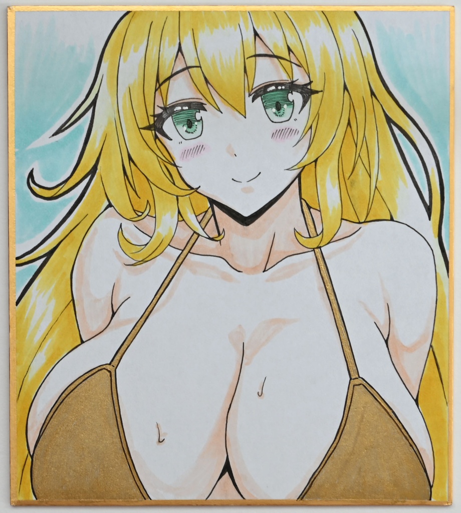 コミケ108艦これ色紙 ミニ色紙13.6cm×12.1cm