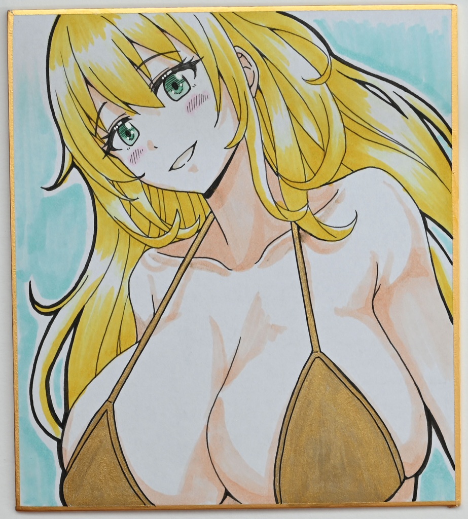 コミケ108艦これ色紙 ミニ色紙13.6cm×12.1cm