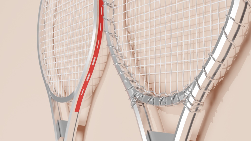 【Vket2021】アルミラケット - Tennis Aluminum Racket