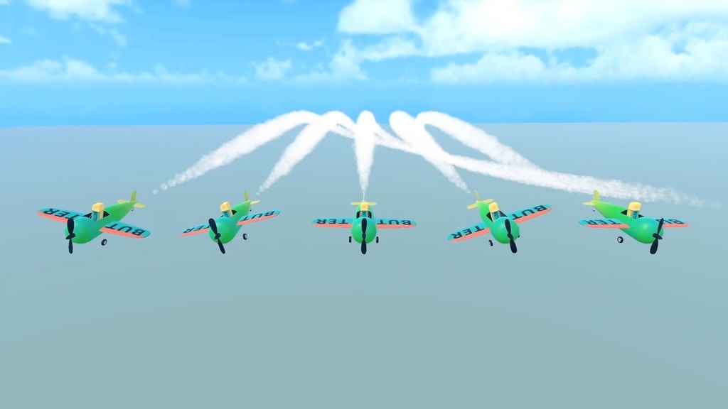 ButterPlaneギミック