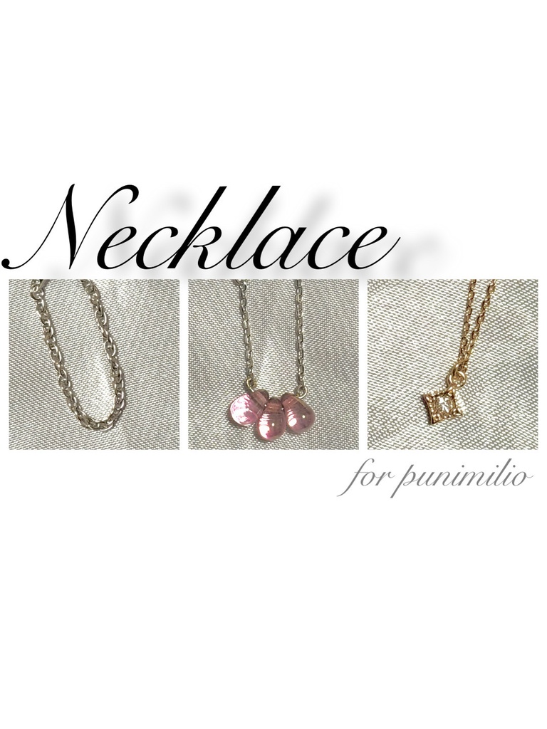 punimilioサイズ　ネックレス