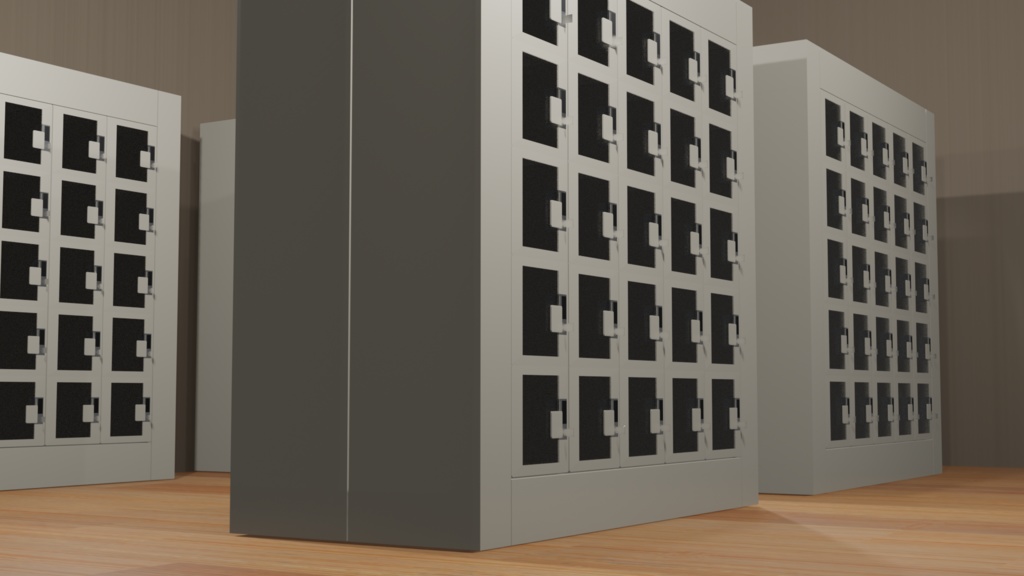 背景　ロッカー