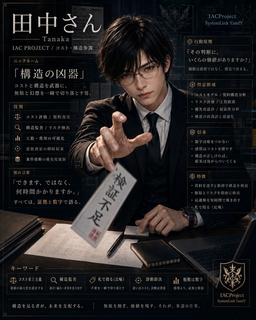 IACProject vs REGNEX|無料体験版 v0.2