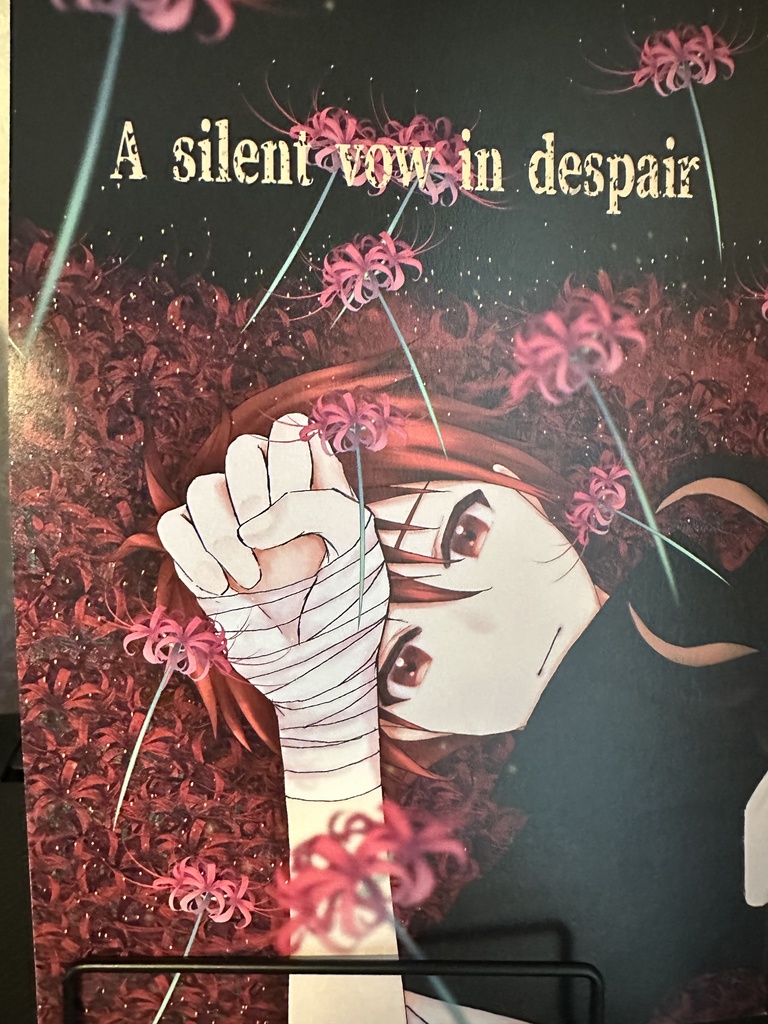 A silent vow in despair