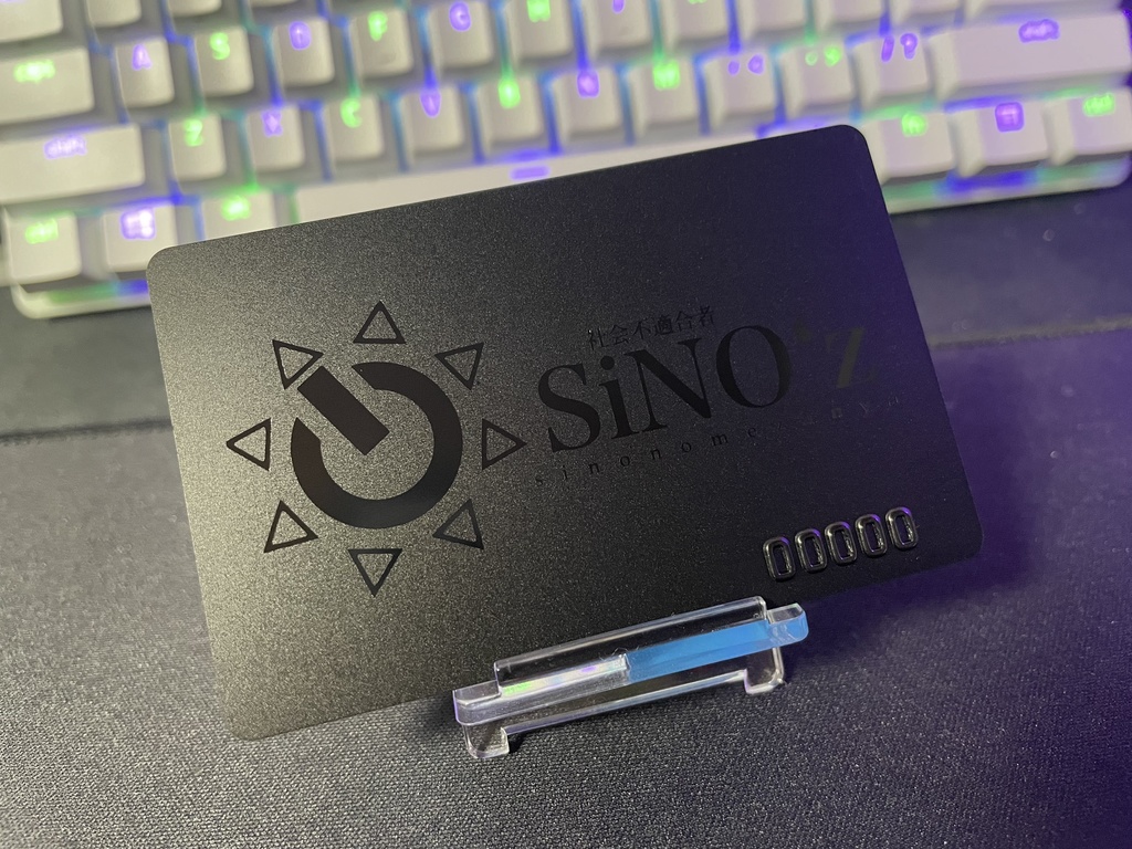 SiNO’z メンバーカード