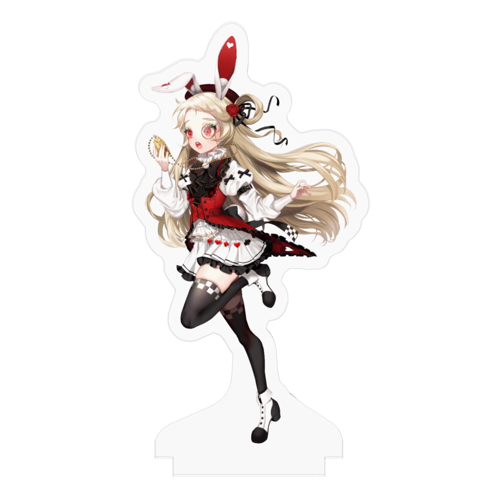 白兎デザイン アクリルフィギュア