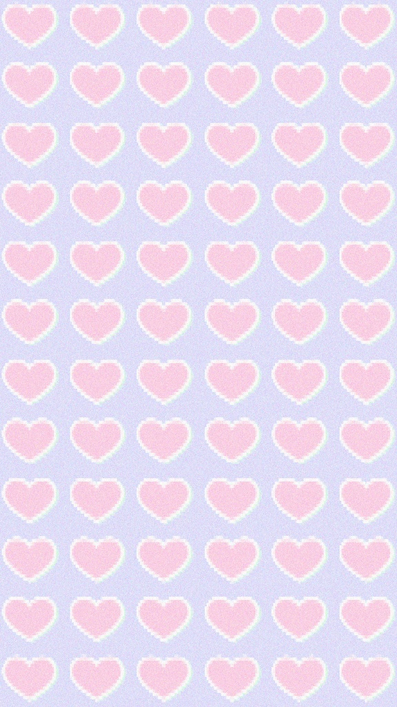 【フリー素材】ピクセルハート壁紙♥️✨