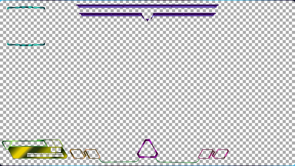 【配信用】メタルフレーム風APEX用オーバーレイ(S20)