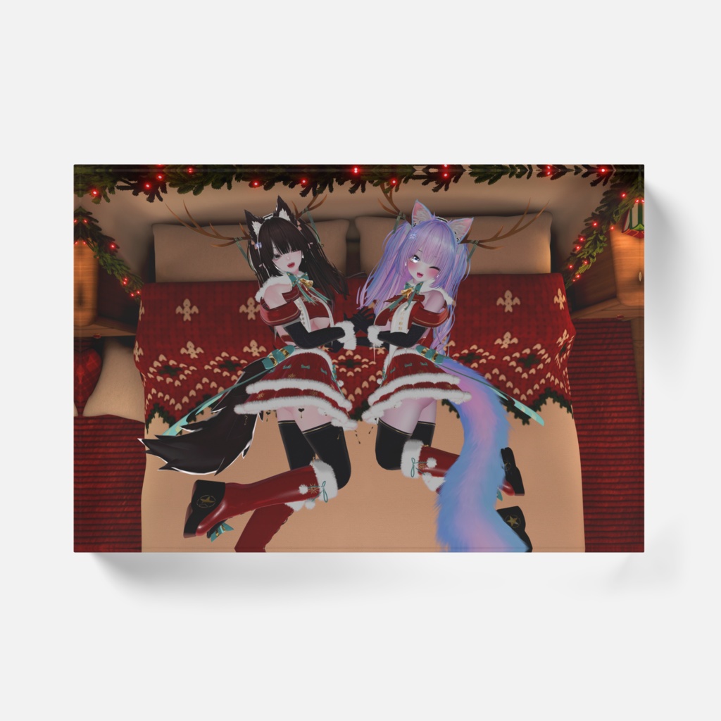 クリスマス記念アクリルブロック