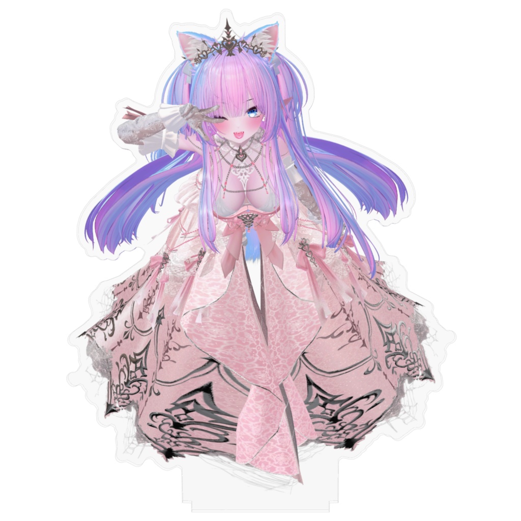 リネイルバレンタイン使用アクリルフィギュア1