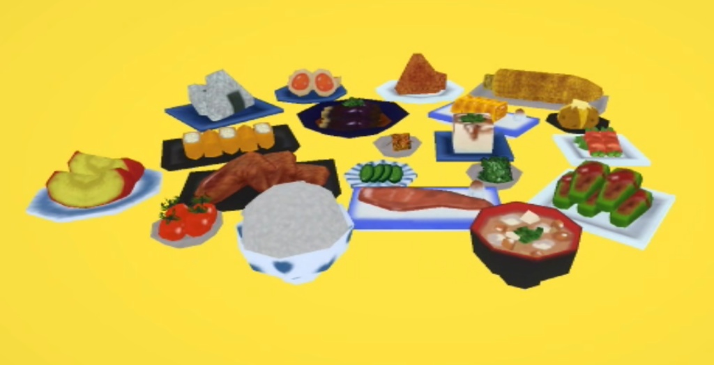 ローポリご飯_FBX