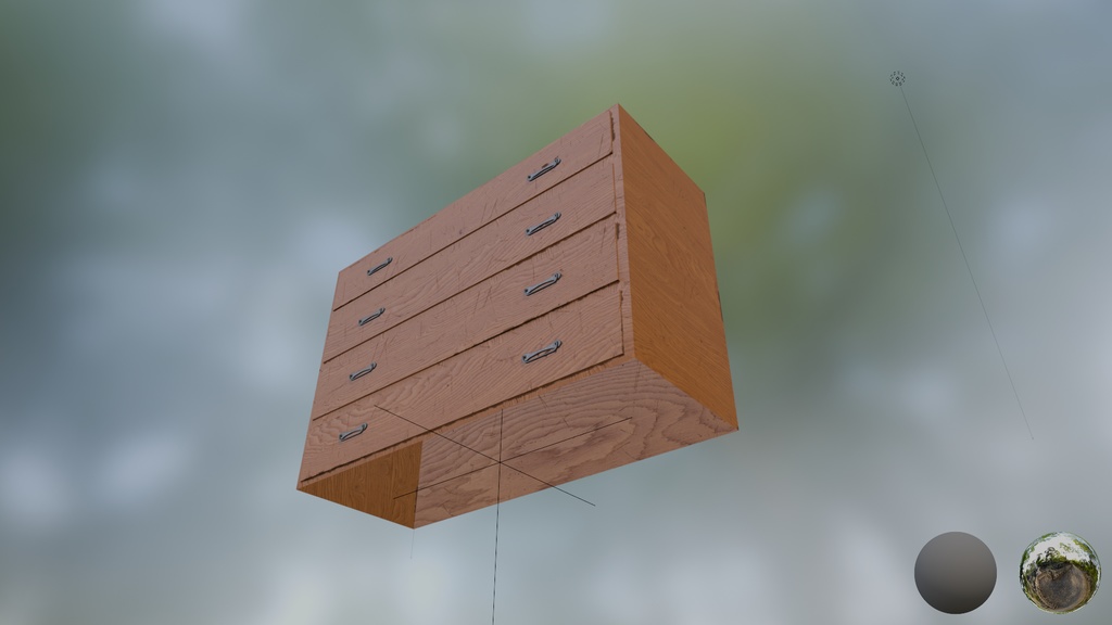 レトロなタンス,FBX