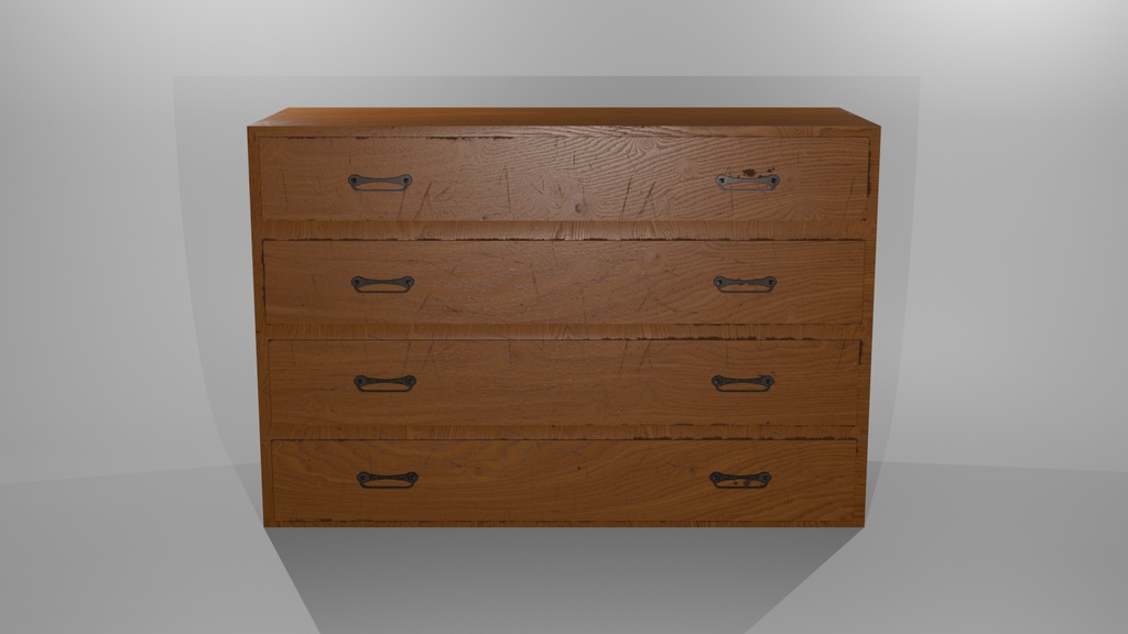 レトロなタンス,FBX