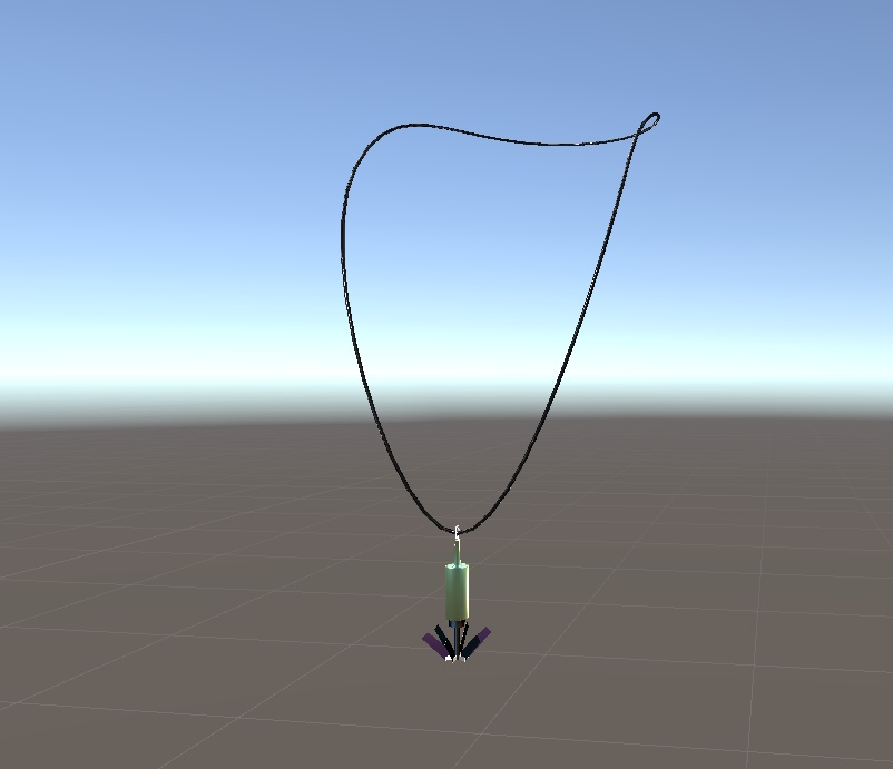 東側風のHEATFSのネックレス