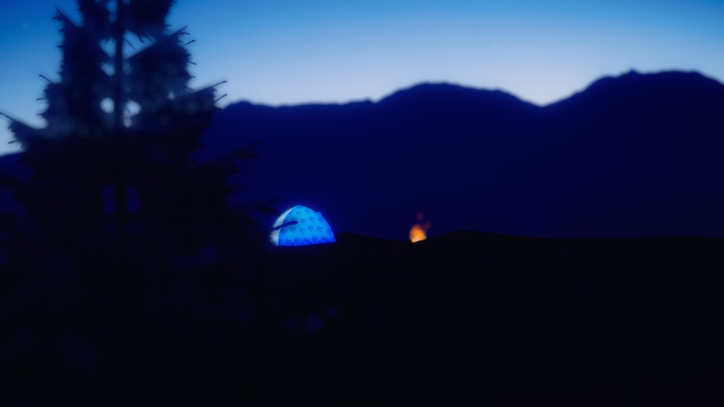 VRCアバターキャンプギミック