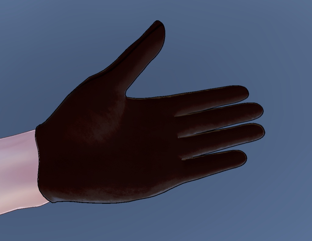 【Lasyusha用】AIT_Lasyusha's_Brown_Leather_Glove