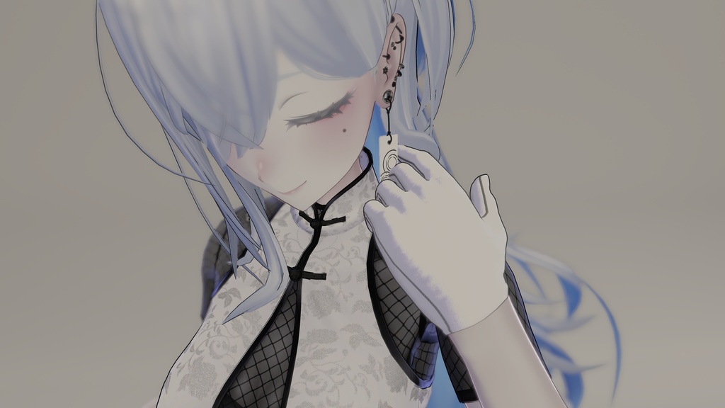 【Lasyusha用】AIT_Lasyusha's_White_Leather_Glove