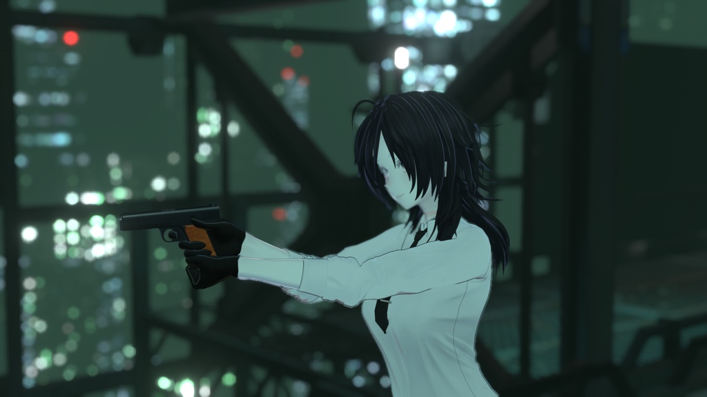 AIT_Type72_9mmAuto_GunGimmick【射撃ギミック、パーティクル,ハンドサイン設定済み】