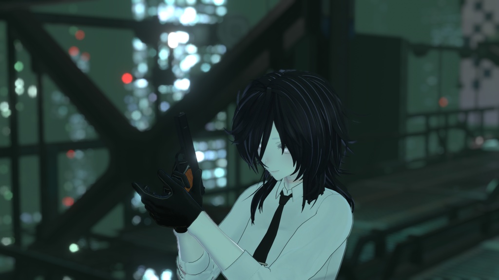 AIT_Type72_9mmAuto_GunGimmick【射撃ギミック、パーティクル,ハンドサイン設定済み】