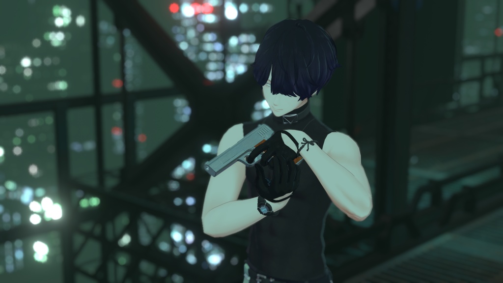 AIT_Type72_9mmAuto_GunGimmick【射撃ギミック、パーティクル,ハンドサイン設定済み】