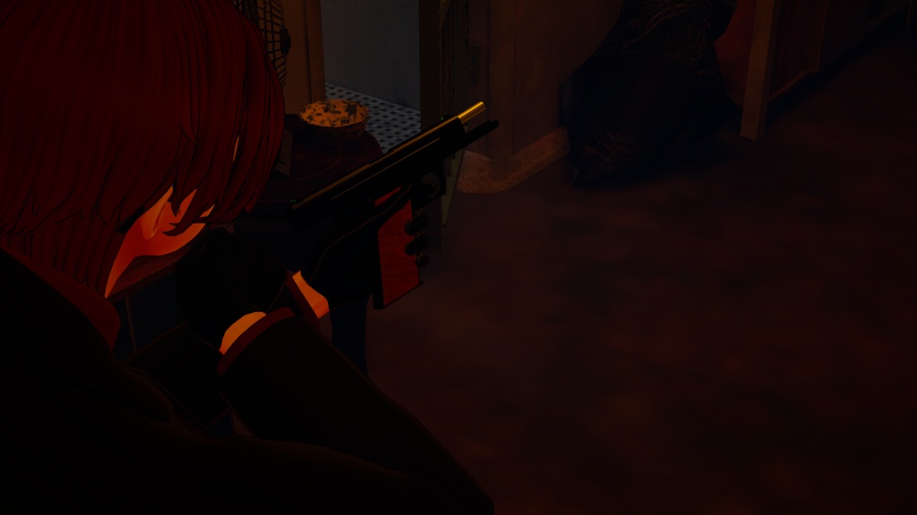 AIT_Type72_9mmAuto_GunGimmick【射撃ギミック、パーティクル,ハンドサイン設定済み】