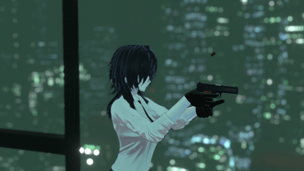 AIT_Type72_9mmAuto_GunGimmick【射撃ギミック、パーティクル,ハンドサイン設定済み】