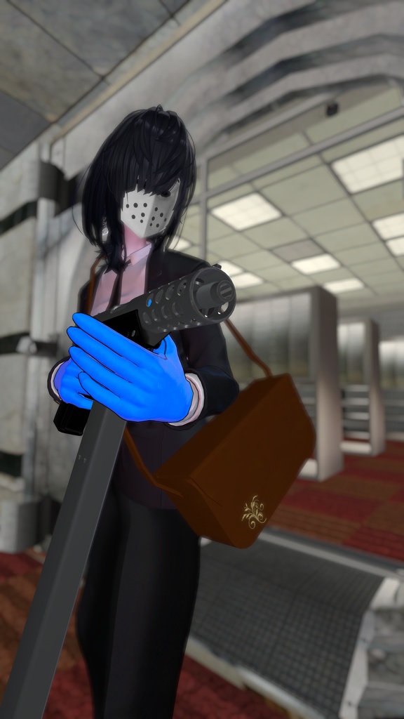 AIT_TEC-9【射撃ギミック、パーティクル,ハンドサイン設定済み】