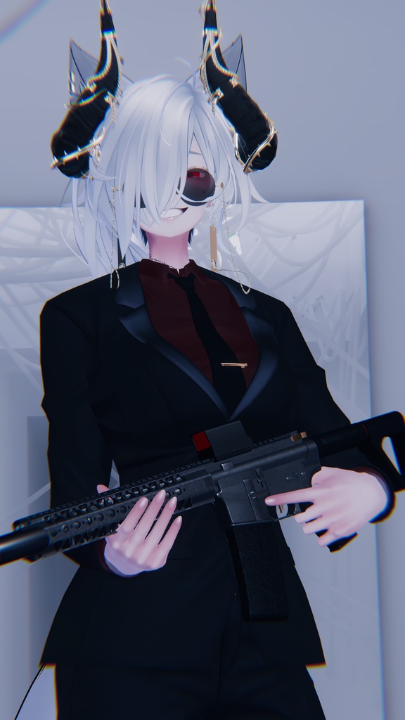 AIT_M4A1_SOCOM_ACE【射撃ギミック、パーティクル,ハンドサイン設定済み】