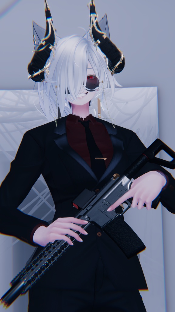 AIT_M4A1_SOCOM_ACE【射撃ギミック、パーティクル,ハンドサイン設定済み】