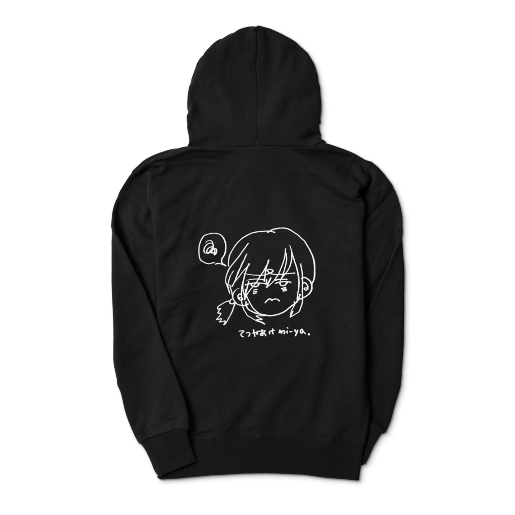 てつやあけmi-ya.ジップパーカー