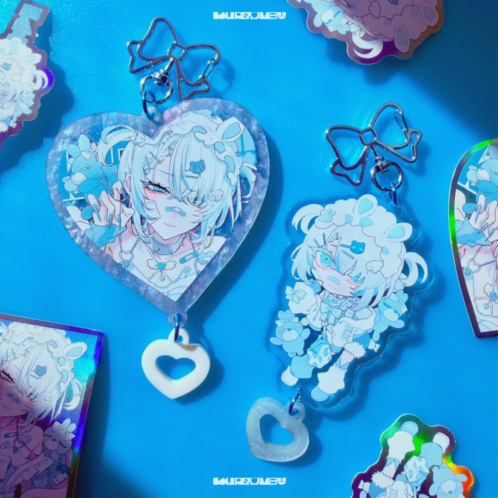 【全4種】アクリルキーホルダー