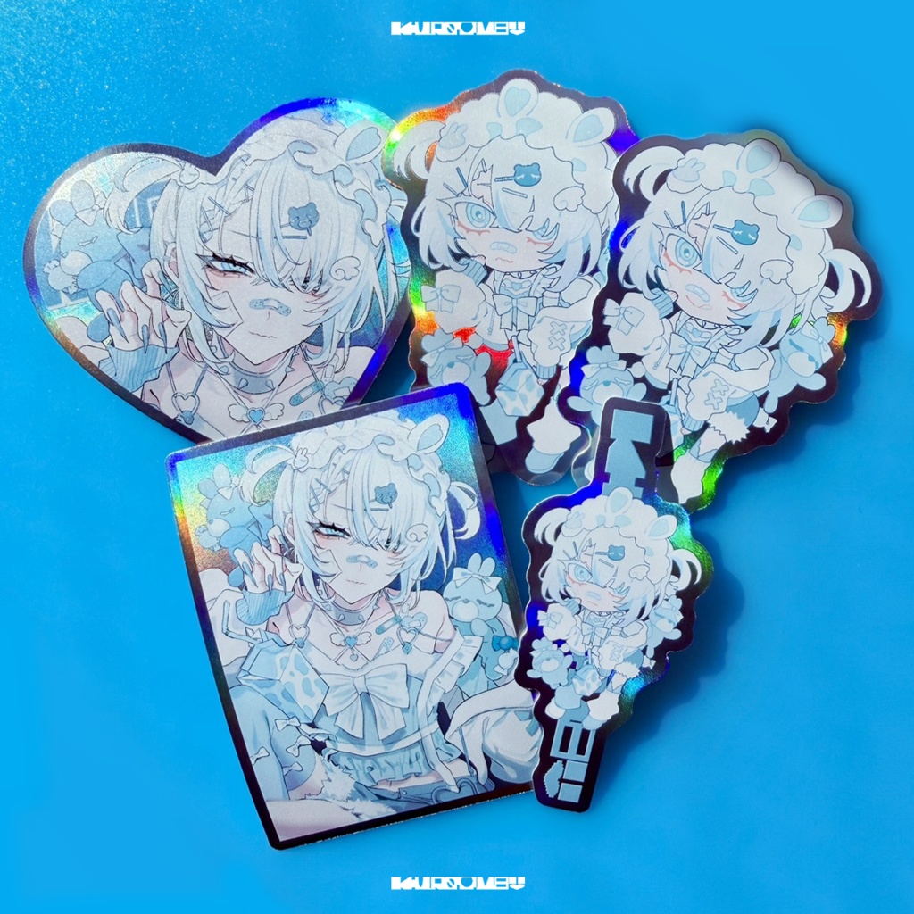 オーロラステッカー【5枚セット】