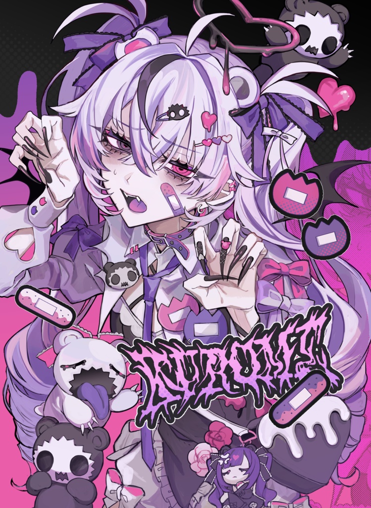 💜#Umevillain - イラスト本💜