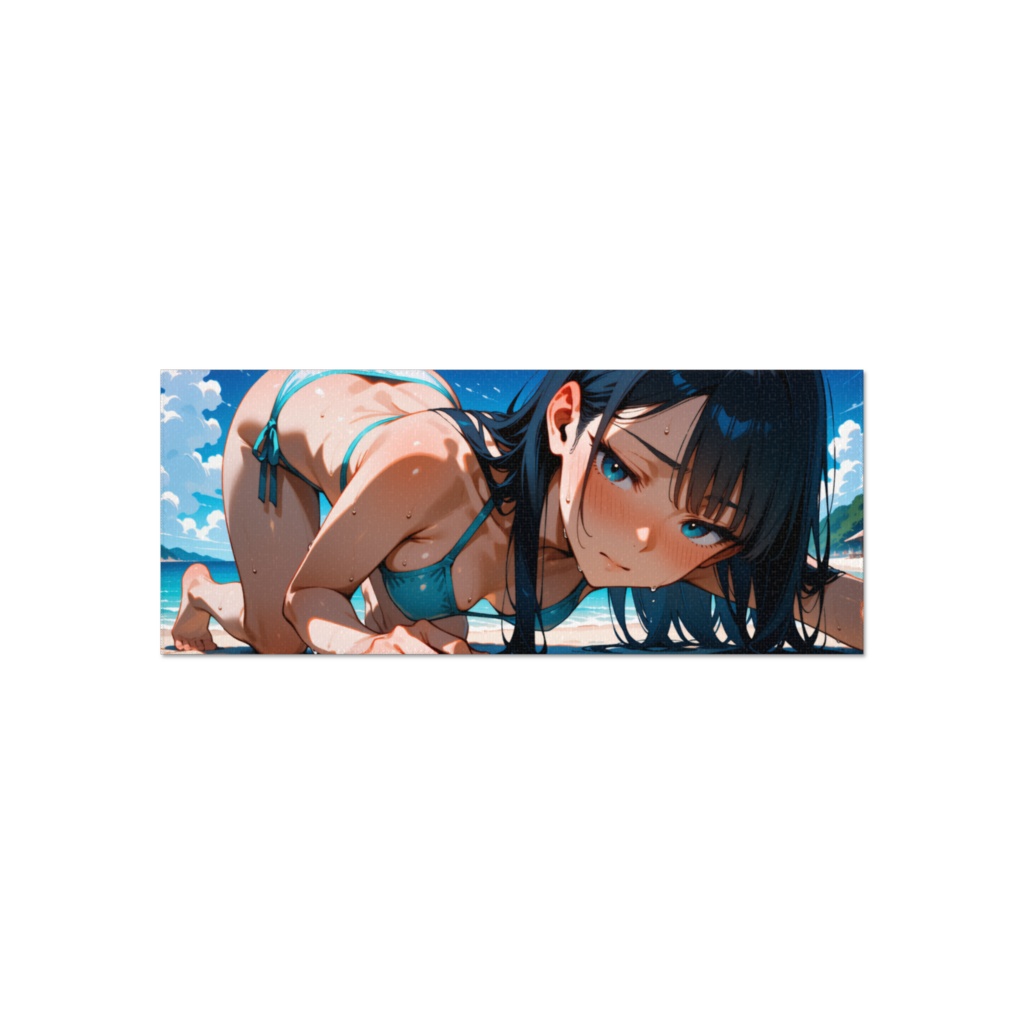 ビキニ女子フェイスタオル