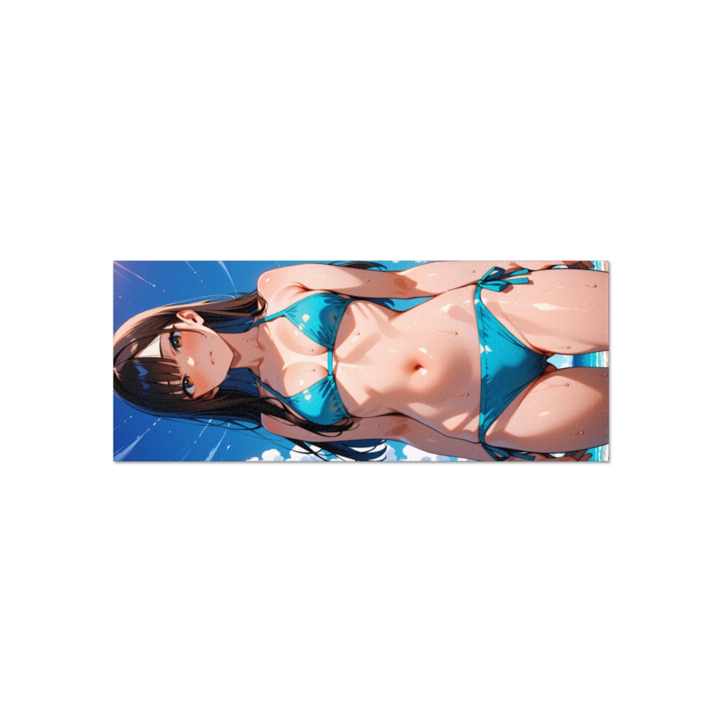 ビキニ女子フェイスタオル
