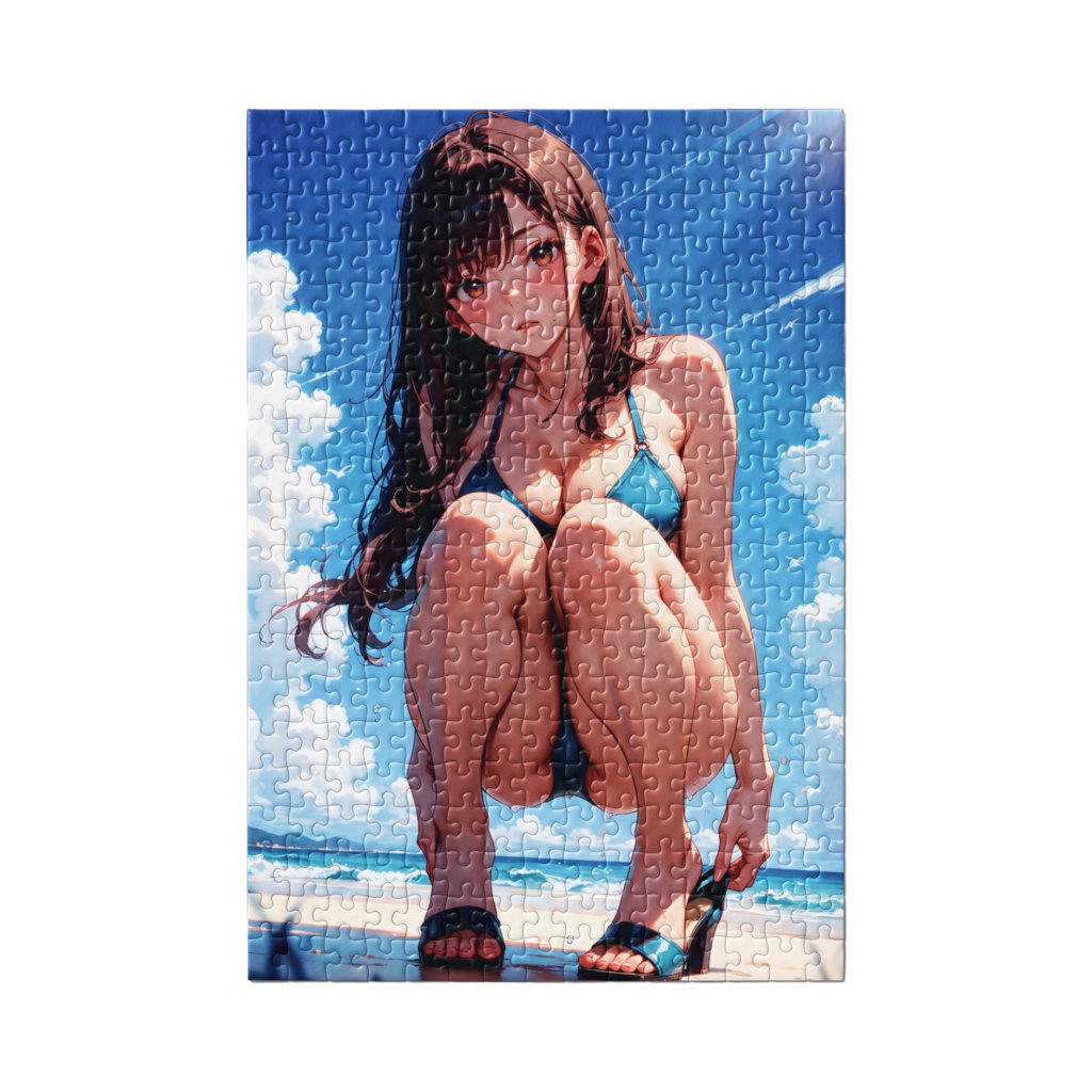 水着女子パズル