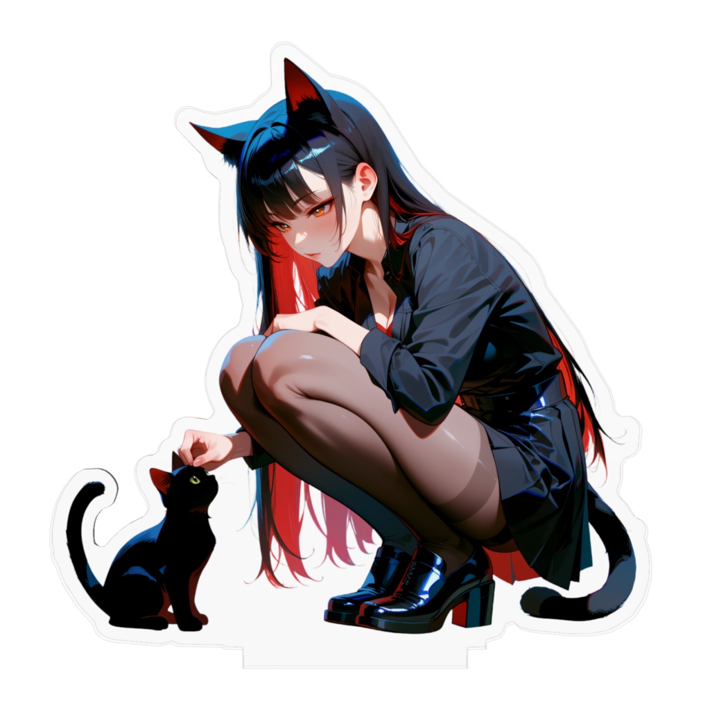 猫耳女子アクスタ