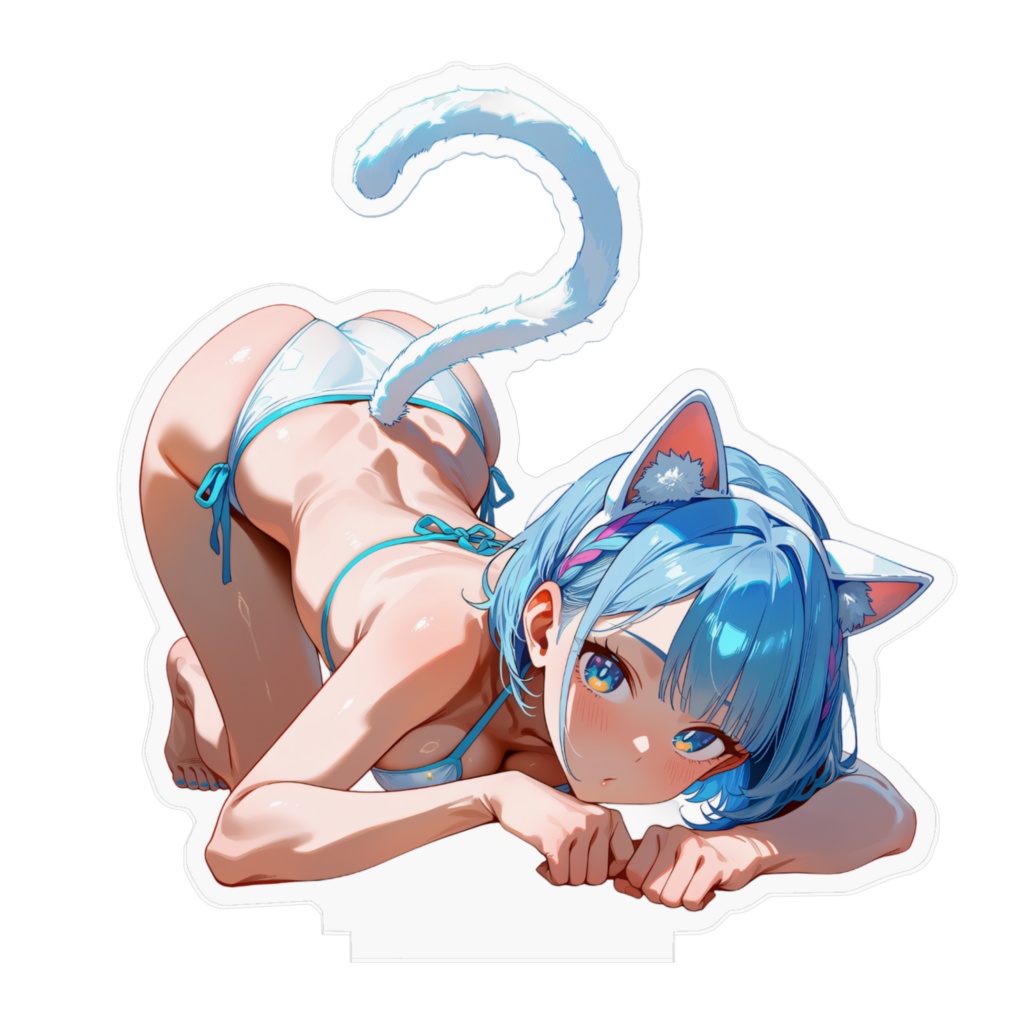 猫耳ビキニ女子アクスタ