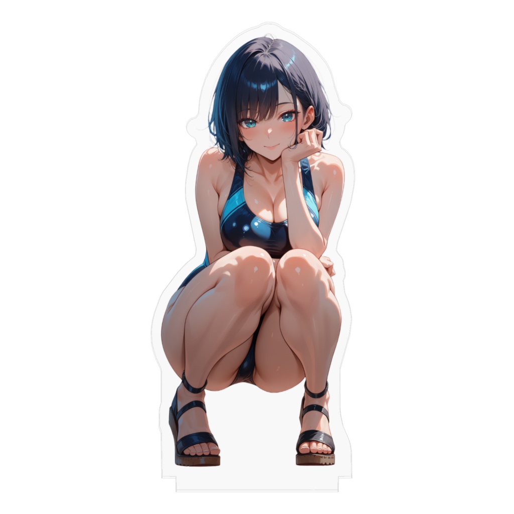水着女子アクスタ