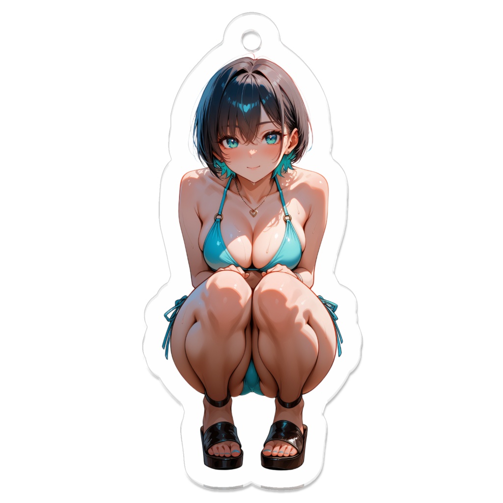 ビキニ女子アクキー