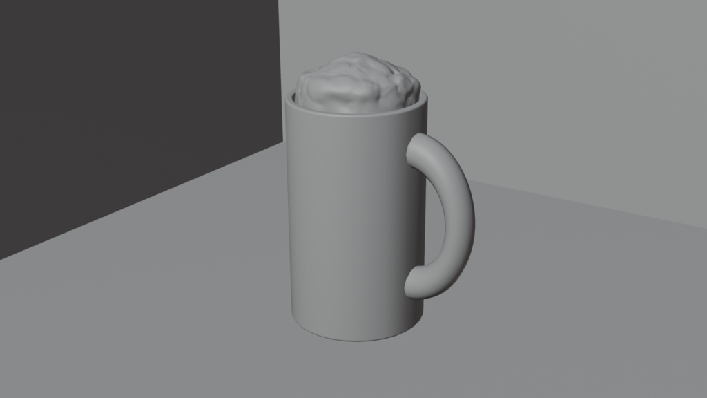 【フリー素材】Beer mug / ビールジョッキ