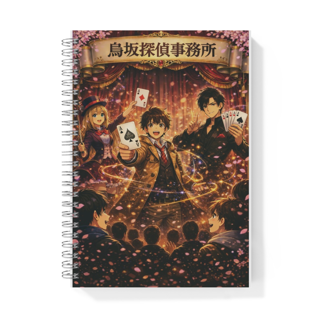 烏坂探偵事務所 オリジナルリングノート