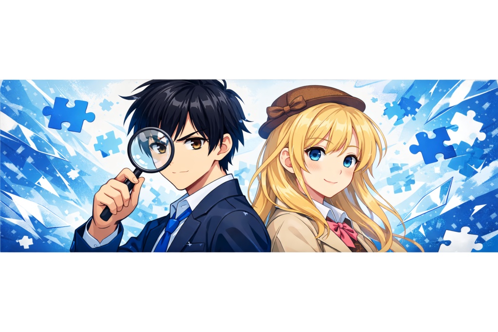 なぞひこが作った物語<イラスト>